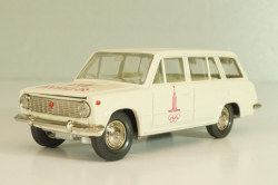 Ваз-2102 А11, кремовый, Олимпиада 80, январь 19.г., Тантал/Радон 1:43