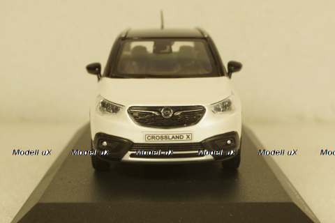 Opel Crossland X, white/black, IScale 1:43