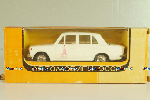 Ваз-2101 А9, белый, Олимпиада 80, Тантал/Радон 1:43