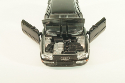 Audi 90 Quattro (B3) 1987, dark blue, 1037, Schabak 1:43 ( из коллекции)