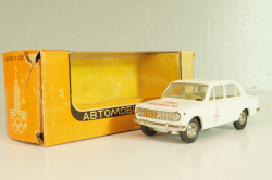 Ваз-2101 А9, белый, Олимпиада 80, Тантал/Радон 1:43
