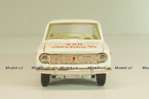 Ваз-2101 А9, белый, Олимпиада 80, Тантал/Радон 1:43