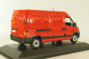 Opel Movano 2003 van hight roof, red, Norev 1:43
