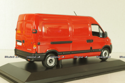 Opel Movano 2003 van hight roof, red, Norev 1:43