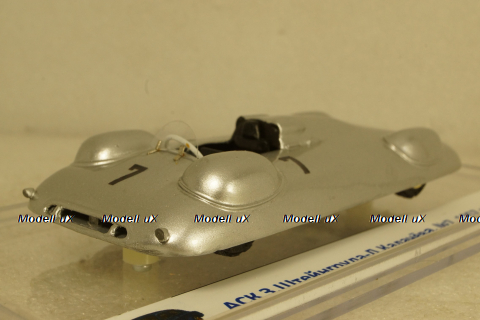 АСК-3 спортивный автомобиль "Победа" со спец. кузовом З.Штейнгурда - Л.Калачева №7 1957 г.  №1 из 10шт,  АвтоБюро 1:43