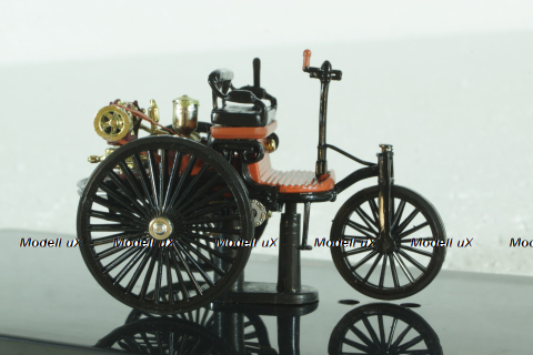 Mercedes Benz Patent Motor car 1886 black, CLC331N, IXO 1:43