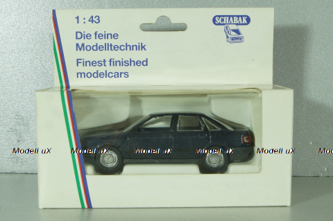 Audi 80 Quattro (B4) 1991, blue, 1035, Schabak 1:43