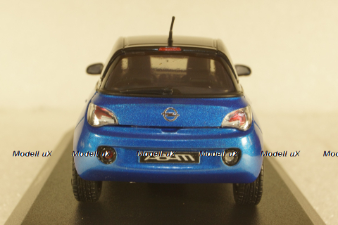 Opel Adam, arden blue/onyx black, 2012, IScale 1:43