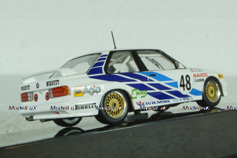 BMW M3 (E30) №48 CiBiEmme WTCC 1987, GTM130, IXO 1:43