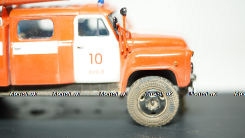 Opel Adam, Fire red/light grey,  2012, IScale 1:43