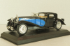 Bugatti Royale 1930, black/blue, Solido 1:43
