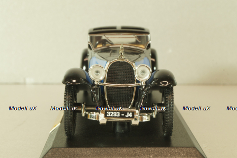 Bugatti Royale 1930, black/blue, Solido 1:43