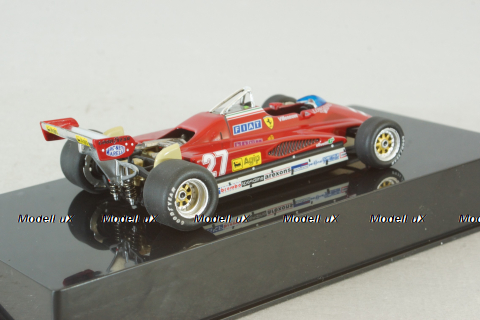 Ferrari 126 C2 Gilles Villeneuve, 2nd Place San Marino GP 1982, N5580, Hot Wheels Elite 1:43