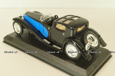 Bugatti Royale 1930, black/blue, Solido 1:43