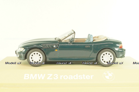 BMW Z3 (E36/7) Cabriolet 1995, green, 80429420386, Schuco 1:43