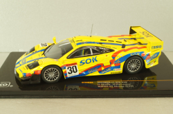 McLaren F1 GTR #30 Super GT Motegi 2002 Okada/Kurosawa, yellow, GTM092, IXO 1:43