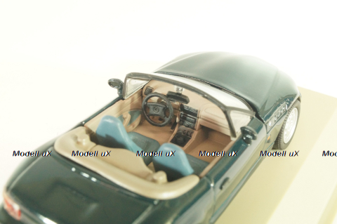 BMW Z3 (E36/7) Cabriolet 1995, green, 80429420386, Schuco 1:43