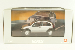 Citroen C3 XTR 2004, silver, 155330, Norev 1:43