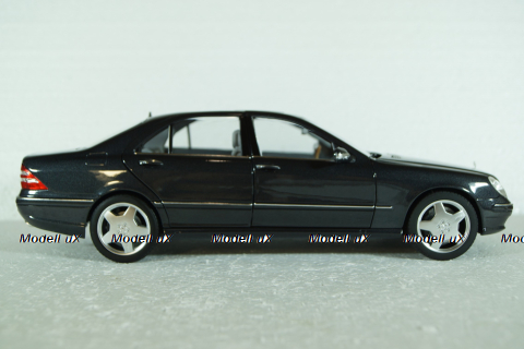 Mercedes S55 AMG (V220), 2002, grey, B66040686, Norev 1:18