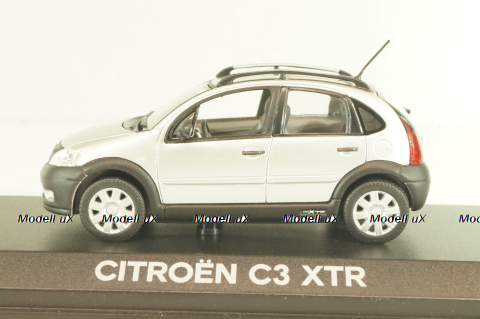Citroen C3 XTR 2004, silver, 155330, Norev 1:43
