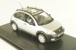 Citroen C3 XTR 2004, silver, 155330, Norev 1:43