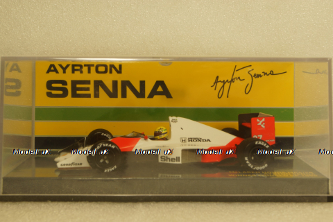 McLaren MP4/5B 27 Winner F1 Monaco 1990 Ayrton Senna, 547904127, Minichamps 1:43