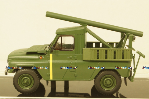УАЗ-31512 "Град" Ukraine Territorial Defense Forces Gun truck (Mykolaiv 2022), TruckTyr 1:43