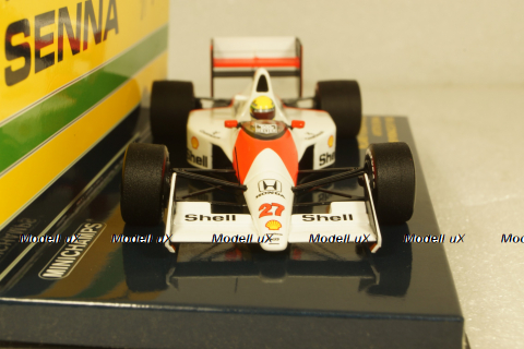 McLaren MP4/5B 27 Winner F1 Monaco 1990 Ayrton Senna, 547904127, Minichamps 1:43