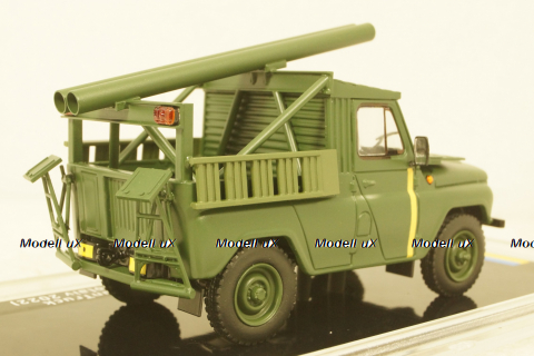 УАЗ-31512 "Град" Ukraine Territorial Defense Forces Gun truck (Mykolaiv 2022), TruckTyr 1:43