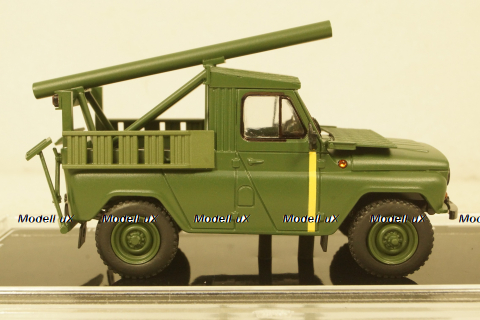 УАЗ-31512 "Град" Ukraine Territorial Defense Forces Gun truck (Mykolaiv 2022), TruckTyr 1:43