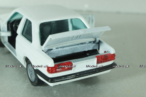 BMW 323i (E30) coupe, white, 1166, GAMA 1:43