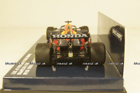 Red Bull Honda RB16B 33 F1 Winner Emilie Romagne 2021 Max Verstappen, 410210133, Minichamps 1:43