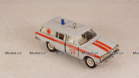 Газ-2402 Волга Скорая медицинская помощь, Тантал/Радон 1:43 