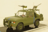 Range Rover Jackal Ukraine Territorial Defense Forces Gun truck (Odessa 2022), TruckTyr 1:43