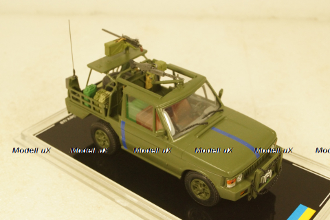 Range Rover Jackal Ukraine Territorial Defense Forces Gun truck (Odessa 2022), TruckTyr 1:43