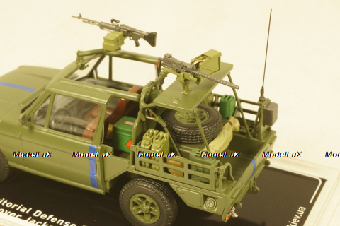 Range Rover Jackal Ukraine Territorial Defense Forces Gun truck (Odessa 2022), TruckTyr 1:43