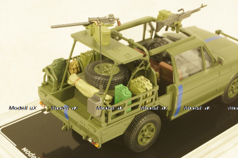 Range Rover Jackal Ukraine Territorial Defense Forces Gun truck (Odessa 2022), TruckTyr 1:43