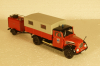 Robur Garant 30k Telonato Feuerwehr With Tanker, Altaya 1:43
