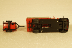 Robur Garant 30k Telonato Feuerwehr With Tanker, Altaya 1:43