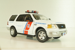 Ford Expedition Police U.S Coast Guard 2003, white, 176316, Gearbox 1:43