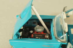 Ford Thunderbird 1956, blue, Franklin Mint 1:43