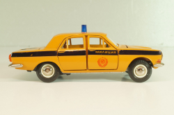Газ-24 Волга, милиция, 1989г., Тантал/Радон 1:43