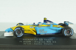 Renault F1 R 202 RS22 2002 J.Trulli St.Nr.14 "Blue World", Universal Hobbies 1:43