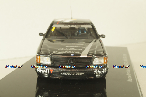 Mercedes-Benz 500 SEC AMG (W126) #5 SPA 1989, black, 68931, AutoArt 1:43