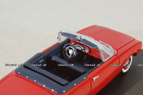 Ford Taunus Badew cabriolet 1960, red, ART. 184, Detail Cars 1:43