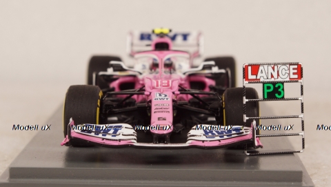 MERCEDES BWT - F1 RP20 TEAM SPORTPESA RACING POINT N 18 3rd MONZA ITALY GP 2020 L.STROLL, S6482, Spark 1:43