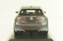 BMW IX 2023, grey metallic, 410024300, Minichamps 1:43