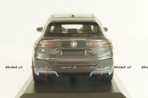 BMW IX 2023, grey metallic, 410024300, Minichamps 1:43