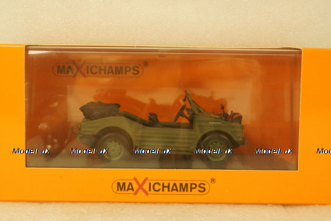 Porsche 597 Jagdwagen 1954 Olive, 940065300, Maxichamps  1:43