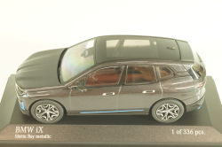 BMW IX 2023, grey metallic, 410024300, Minichamps 1:43